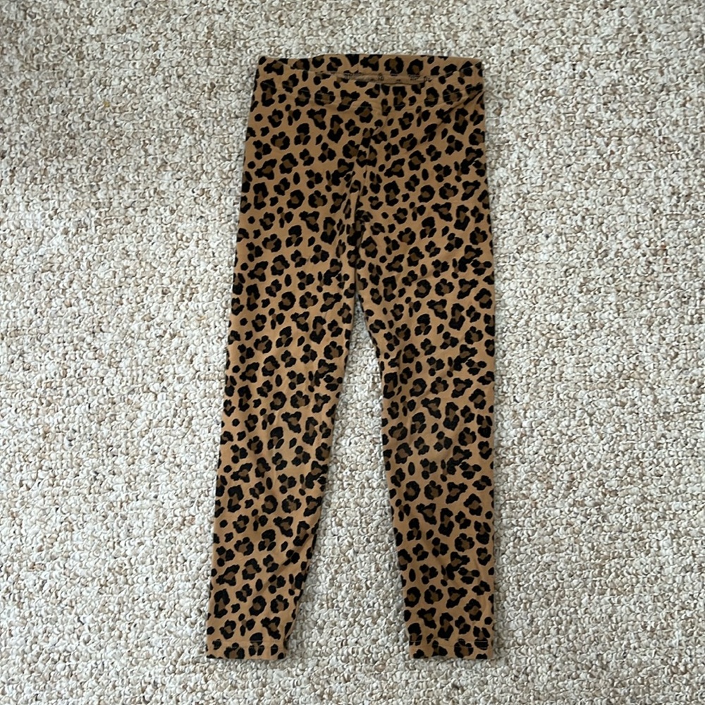 Old navy cheetah print leggings size XS (5)